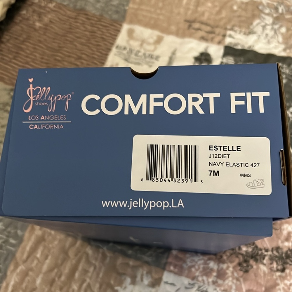 Jellypop Blue Sandals - Picture 8 of 9